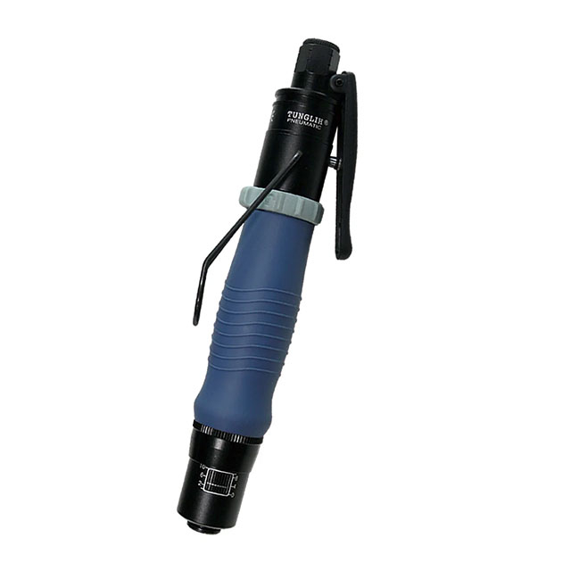 คันโยกเพื่อสตาร์ทไขควงลมอุตสาหกรรมสีดำ